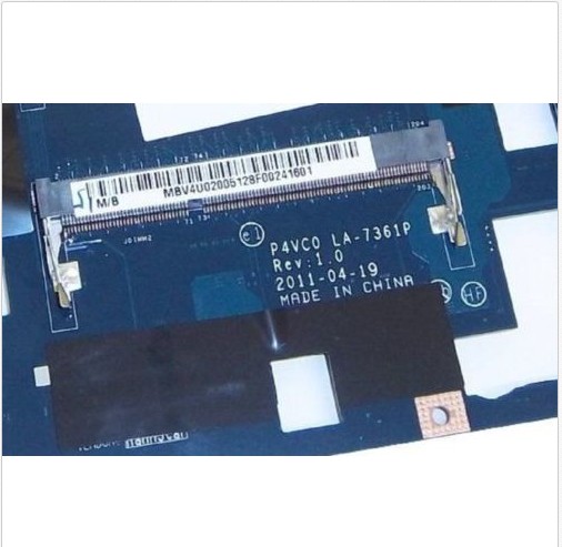 Acer TravelMate 8481 8481g 8481TG Motherboard mit I3-CPU LA-7361P